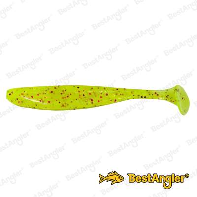 Keitech Easy Shiner 3" Chartreuse Red Flake