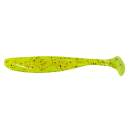 Keitech Easy Shiner 3.5" Chartreuse Red Flake - PAL#01