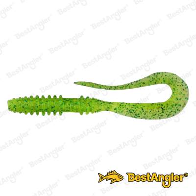 Keitech Mad Wag 3.5" Lime / Chartreuse - #424