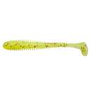 Keitech Swing Impact 4.5" Chartreuse Red Flake - PAL#01