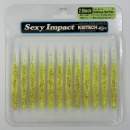 Keitech Sexy Impact 2.8" Chartreuse Red Flake - PAL#01