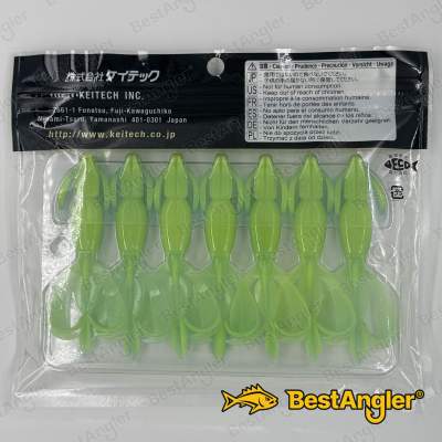 Keitech Crazy Flapper 3.6" Ice Chartreuse - PAL#03