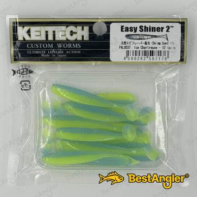 Keitech Easy Shiner 2" Ice Chartreuse - PAL#03