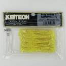 Keitech Easy Shiner 3" Chartreuse Red Flake - PAL#01
