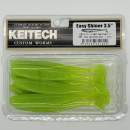 Keitech Easy Shiner 3.5" Clear Chartreuse Glow - #026