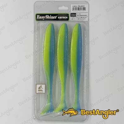 Keitech Easy Shiner 6.5" Ice Chartreuse - PAL#03