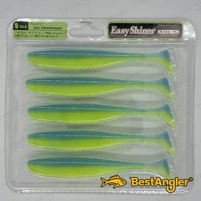 Keitech Easy Shiner 5" Ice Chartreuse - PAL#03