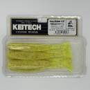Keitech Easy Shiner 4.5" Chartreuse Red Flake - PAL#01