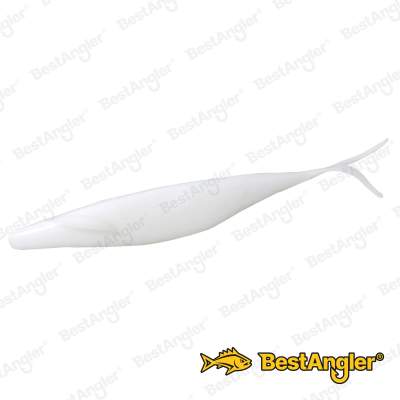 Deps Sakamata Shad 6" #08 White Solid