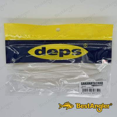 Deps Sakamata Shad 5" #39 Pearl White
