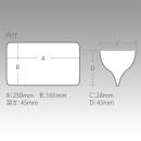 Boîte Meiho REVERSIBLE 165N