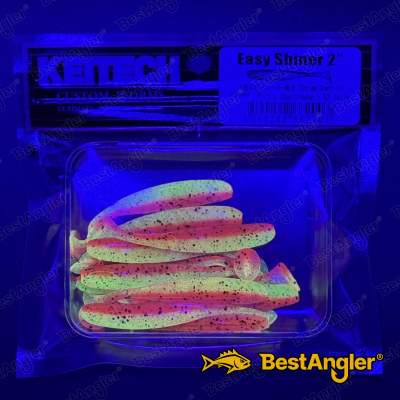 Keitech Easy Shiner 2" Mystic Chartreuse - EA#23 - UV