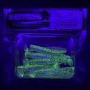Keitech Easy Shiner 2" Chartreuse Ice Shad - CT#28 - UV