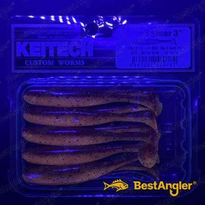 Keitech Easy Shiner 3" Delta Craw - #407 - UV