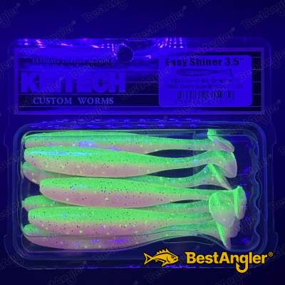 Keitech Easy Shiner 3.5" Electric Chicken - BA#01 - UV