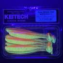 Keitech Easy Shiner 3.5" Orange Shiner - #441 - UV
