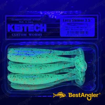 Keitech Easy Shiner 3.5" Hot Fire Tiger - EA#05 - UV