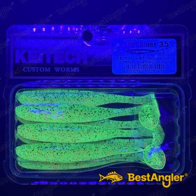 Keitech Easy Shiner 3.5" Fire Perch - CT#23 - UV