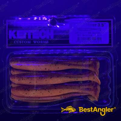 Keitech Easy Shiner 3.5" Delta Craw - #407 - UV
