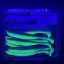 Keitech Easy Shiner 3.5" Chartreuse Thunder - CT#12 - UV