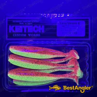 Keitech Easy Shiner 4" Mystic Chartreuse - EA#23 - UV
