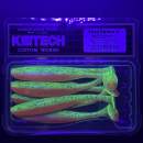 Keitech Easy Shiner 4" Fire Tiger - #449 - UV