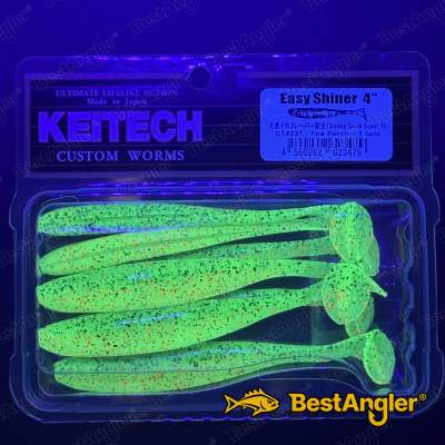 Keitech Easy Shiner 4" Fire Perch - CT#23 - UV