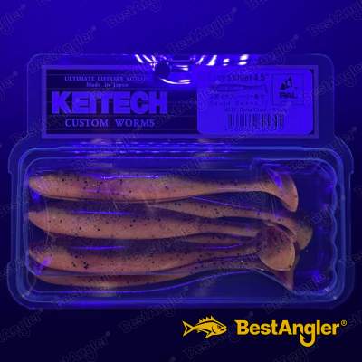 Keitech Easy Shiner 4.5" Delta Craw - #407 - UV