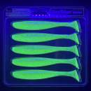 Keitech Easy Shiner 5" Lime / Chartreuse - #424 - UV