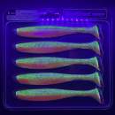 Keitech Easy Shiner 5" Fire Tiger - #449 - UV