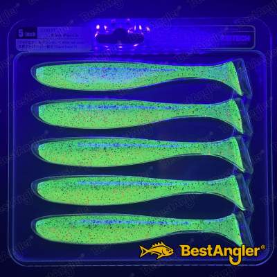 Keitech Easy Shiner 5" Fire Perch - CT#23 - UV