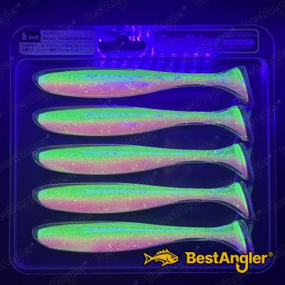 Keitech Easy Shiner 5" Electric Chicken - BA#01 - UV