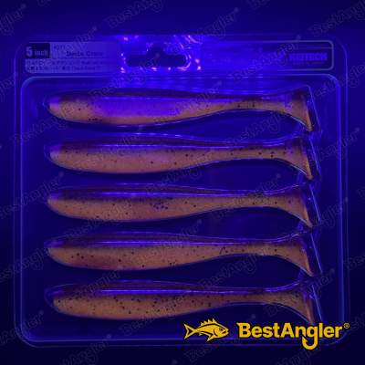 Keitech Easy Shiner 5" Delta Craw - #407 - UV