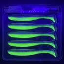 Keitech Easy Shiner 5" Chartreuse Thunder - CT#12 - UV