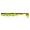 Keitech Easy Shiner 4" Green Pumpkin Chartreuse