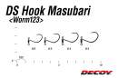 DECOY Worm 123 DS Hook Masubari #6 - 819890