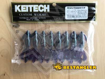 Keitech Crazy Flapper 2.8" Electric June Bug - #408