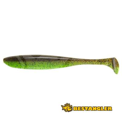 Keitech Easy Shiner 8" Green Pumpkin Chartreuse - #401