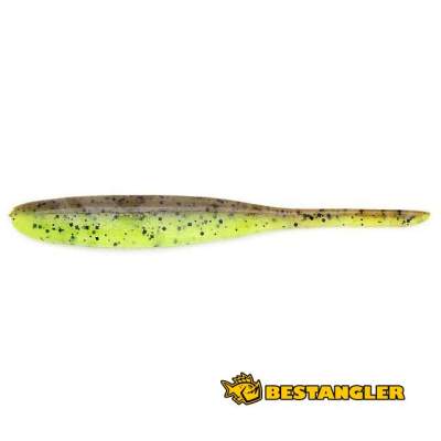 Keitech Shad Impact 3" Green Pumpkin Chartreuse