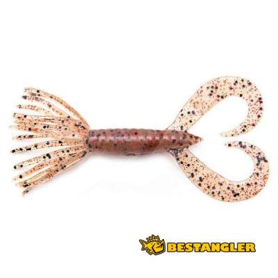 Keitech Little Spider 2" Cinnamon PP. Red - #203