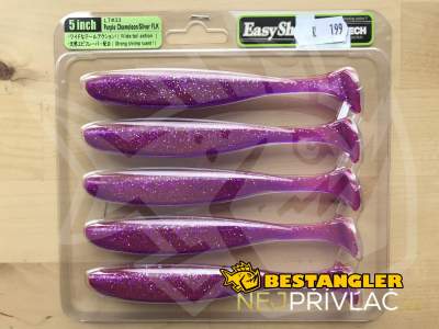 Keitech Easy Shiner 5" Purple Chameleon / Silver FLK - LT#33