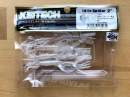 Keitech Little Spider 2" Pearl White - #007