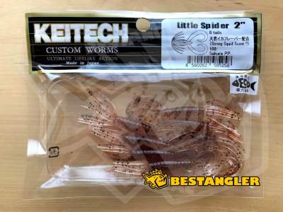 Keitech Little Spider 2" Sakura PP. - #108