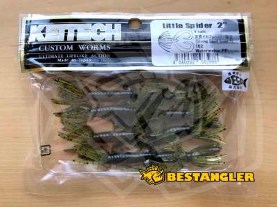 Keitech Little Spider 2" Watermelon PP. - #102