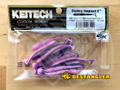 Keitech Swing Impact 2" Lee La Bubblegum - CT#09