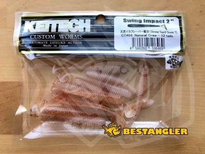 Keitech Swing Impact 2" Natural Craw - CT#04