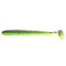 Keitech Swing Impact 4" Purple Chartreuse - BA#03