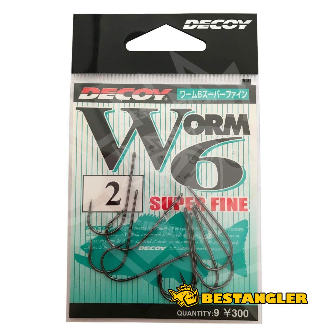 DECOY Worm 6 Super Fine #2 - 800515