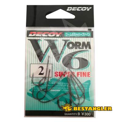 DECOY Worm 6 Super Fine #2 - 800515