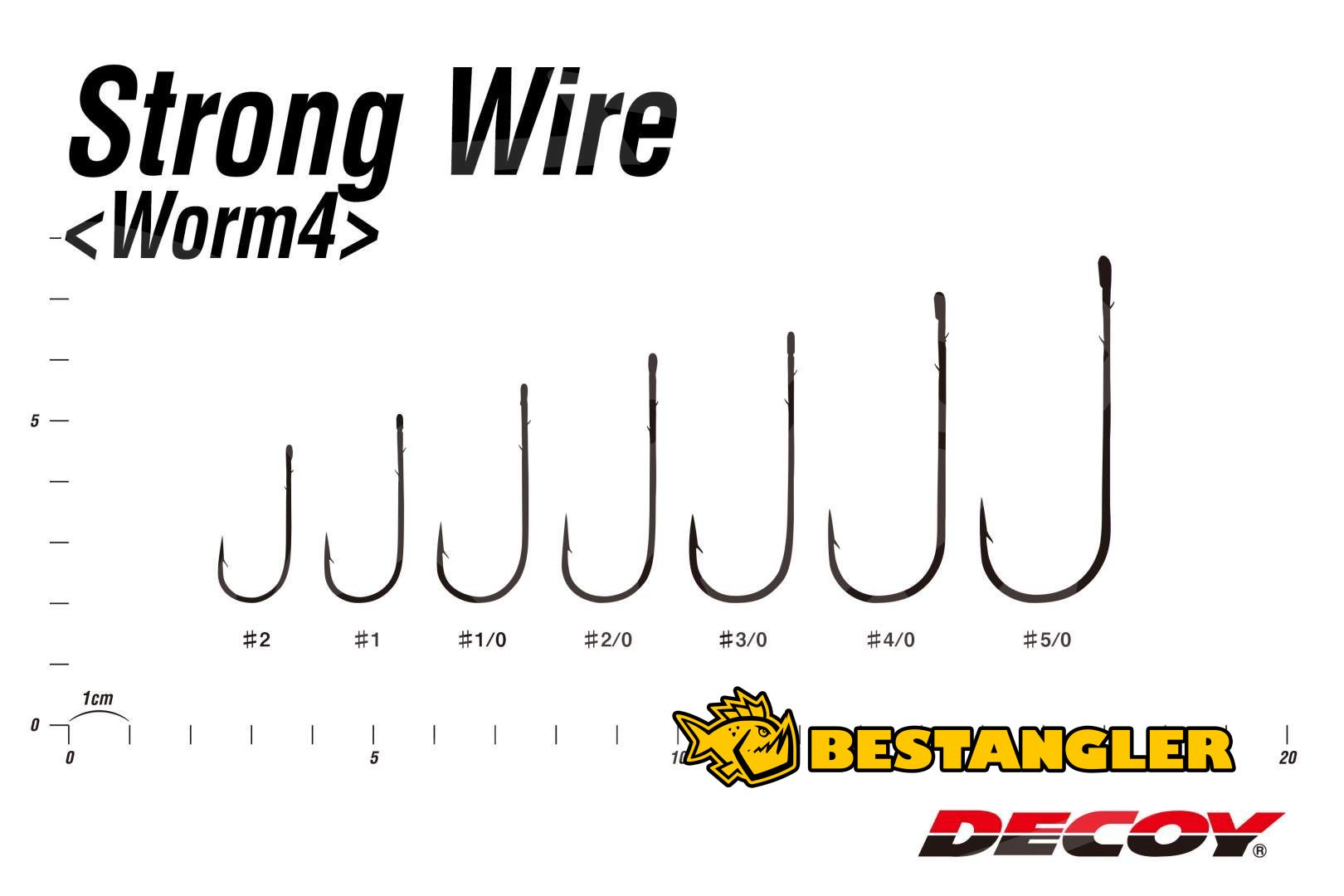 DECOY Worm 4 Strong Wire #3/0